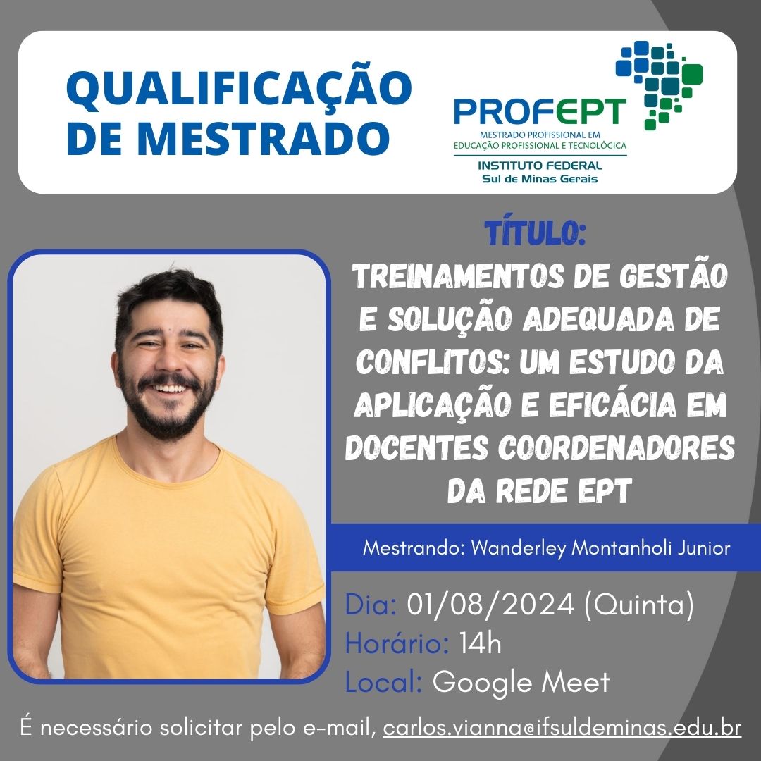 Qualificações Defesas Mestrado ProfEPT 1