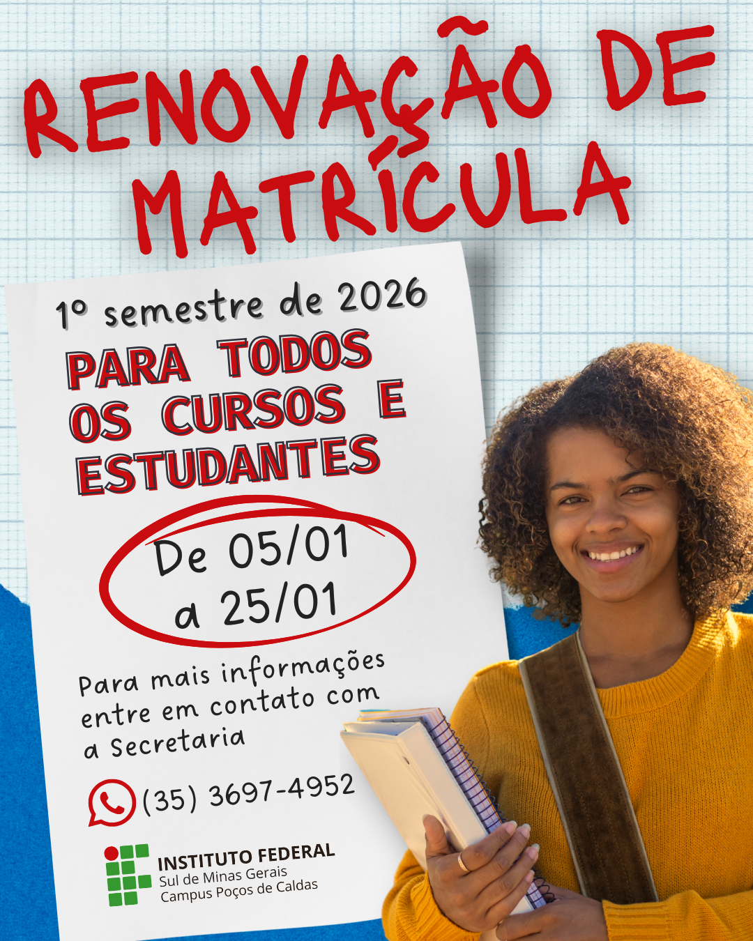  renovacao matricula 2026 1